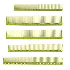 Набор из 9 профессиональных пластиковых расчесок с термостойким покрытием и тонким кончиком для женщин, для домашнего использования, <span class=keywords><strong>WangDa</strong></span> - Product Image 4