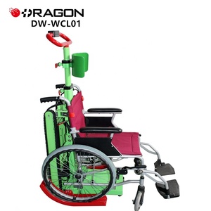 รถเข็นไฟฟ้าแบบใช้มอเตอร์ไฟฟ้าที่สะดวกและปลอดภัยสำหรับรถเข็นสำหรับผู้พิการปีนบันได - Product Image 5