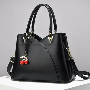 Good Quality Wholesale Fashion Trendy Designer Ladies Shoulder Bags Pu Leather Luxury Women's <b>Handbags</b> for Women - Product Image 1