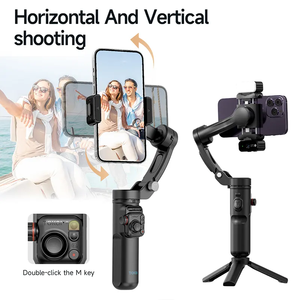 M03 3-axis Stabilizer Selfie Stick With AI Face Tracking Multiple Smart Follow Shooting Modes <strong>Vlog</strong> Tiktok With <strong>Microphone</strong> - Product Image 3