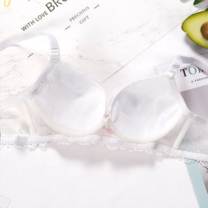 Nuevo Conjunto de sujetador Sexy, conjunto de lencería fina de encaje bordado, conjunto de sujetador sin montura de verano <span class=keywords><strong>2021</strong></span> - Product Image 5