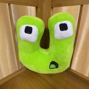 Juguetes de peluche personalizables con 26 letras del alfabeto, nuevos muñecos de peluche súper suaves con relleno de algodón PP y forro de malla, técnicas de lavado para mayor comodidad. - Product Image 2