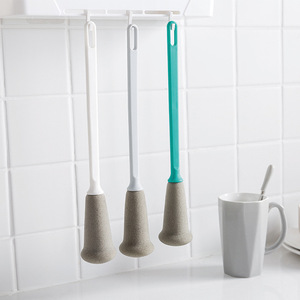Cup Scrubber Glass Water <strong>Bottle</strong> Cleaner <strong>Brush</strong> Long Handle Baby <strong>Bottles</strong> Cleaner <strong>Brush</strong> Soft Sponge <strong>Bottle</strong> <strong>Brush</strong> - Product Image 3