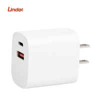 QC3.0 36W PD pengisi daya ponsel dinding, adaptor daya AC DC pengisi daya Cepat 18W PD untuk ponsel pintar
