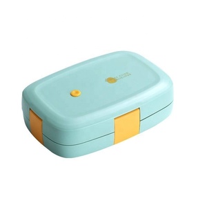New portable school 304 stainless steel bento lunch box, leak-proof lunch box, children's stainless steel lunch box