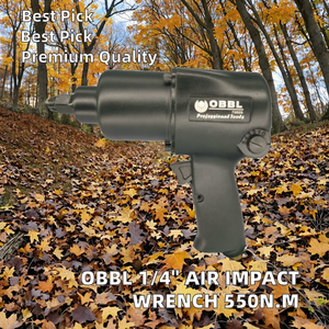 Clé à chocs <span class=keywords><strong>pneumatique</strong></span> OBBL OEM personnalisée de 1/2 pouce avec couple maximal de 660 N.m, outils pneumatiques pour la réparation des pneus, fabricant - Product Image 2