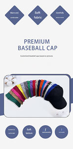 Gorra de Béisbol Personalizada al por Mayor para Hombre, Gorra de Moda con Bordado 3D de Calidad, Gorras de Béisbol Para - Product Image 4