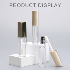 Tube de brillant à lèvres en PET grande capacité avec logo personnalisé et grand applicateur, emballage recyclable pour huile à lèvres, tube de blush, conteneur de correcteur - Product Image 2