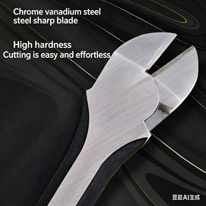 <span class=keywords><strong>Pince</strong></span> à dénuder électrique à bec coudé, extra-longue, à bec décalé, à bec long et pointu, en acier, avec poignée ABS OEM - Product Image 1