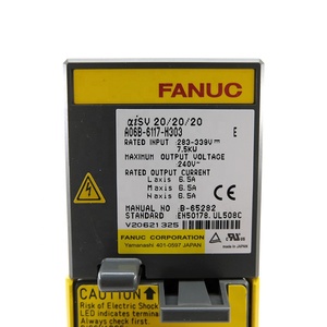 Amplificador FANUC Original A06B-6117-H303, Control de Movimiento Preciso con Control Térmico y Retroalimentación del Motor - Product Image 3