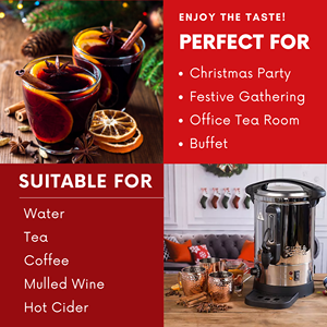 Heavybao หม้อต้มไวน์สแตนเลสแบบพกพาอุปกรณ์เชิงพาณิชย์ใช้ในบ้าน - Product Image 5