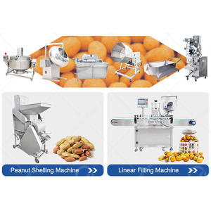 Machine à fabriquer des cacahuètes enrobées de caramel ORME avec un bac de sucrage pour les collations à base de noix - Product Image 6