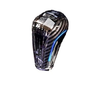 Pommeau de levier de vitesse en fibre de carbone avec éclairage LED 7 couleurs pour Mazda CX3 CX5 CX6 CX8, modification intérieure - Product Image 5