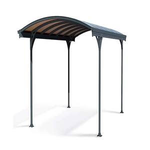 Abri de voiture en aluminium Abri en PVC Toit en polycarbonate arqué <span class=keywords><strong>Garage</strong></span> extérieur étanche pour voiture Canopées Garages Produit - Product Image 2