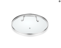 Poêle à frire moderne en aluminium antiadhésive de 24 cm avec couvercle en verre, compatible avec les plaques à induction, sans PFOA, pour la cuisine à domicile, poignée en acier inoxydable
