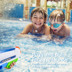 Pistolet à eau <span class=keywords><strong>jouet</strong></span> grande capacité en plastique ABS pour enfants et adultes, idéal pour les jeux d'eau en extérieur, piscine et plage en été - Product Image 2