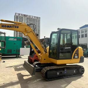 Excavadora Komatsu PC56 Usada de 5.6 Toneladas, en Buen Estado, Modelo Popular en Japón, Disponible en Stock - Product Image 5
