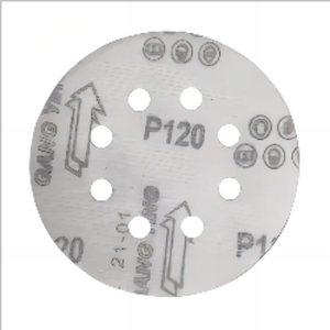 5 Inch/125mm <strong>Hook</strong> and <strong>Loop</strong> <strong>Sanding</strong> Discs 40 to 240 Assorted Grit Round Sandpaper Orbital <strong>Sanding</strong> Paper <strong>Disk</strong> Ceramic Polishing - Product Image 4
