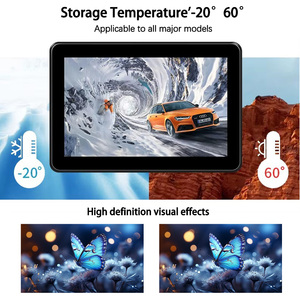 Wifi Android 10.1Inch Với Mạng 3G Màn Hình Quảng Cáo Kỹ Thuật Số Quảng Cáo Ghế Sau Taxi - Product Image 4