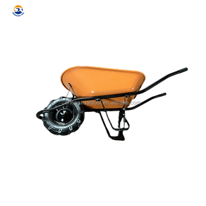 Südamerika Modell orange Farbe Stahls chale Metall konstruktion Schubkarre Schubkarre - Product Image 4