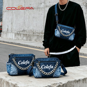Sac à bandoulière Colefa 2026, neuf, pour jeunes garçons, étudiants, école, sac messager, mode européenne, États-Unis, sac à bandoulière pour femme et homme - Product Image 5