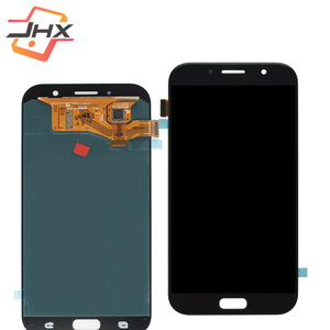 Super AMOLED โทรศัพท์สำหรับ Samsung Galaxy A7 2017 A720 <span class=keywords><strong>A720F</strong></span> A720M แอลซีดีหน้าจอสัมผัส LCD Digitizer Assembly Replacement - Product Image 5