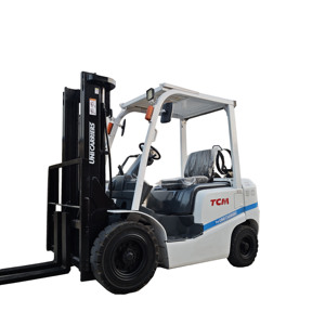 รถยก LPG ยี่ห้อญี่ปุ่น 3 ตัน ราคาถูก ขายดี รถยกมือสอง TCM FD30 3 ตัน พร้อมไฮดรอลิกไซด์ชิฟเตอร์และยางตัน - Product Image 1