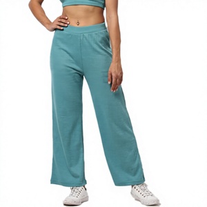 Pantalon de jogging en molleton français de luxe pour femme, léger et respirant, avec taille ajustable par cordon et nouvelle mode - Product Image 1
