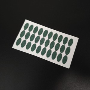 Feuille d'isolation en mica, montage en surface, haute tension, taille personnalisée, dos adhésif vert - Product Image 2