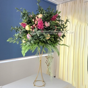 LFB1533-mesa de centro de mesa con flores de peonía, decoración de boda para todo tipo de eventos - Product Image 5