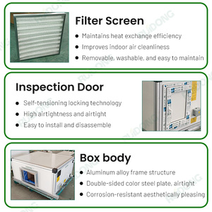 Unidades de Manejo de <span class=keywords><strong>Aire</strong></span> de Techo de Alta Eficiencia, Tamaño Compacto, Alto Rendimiento Energético, Venta Directa de Fábrica - Product Image 5