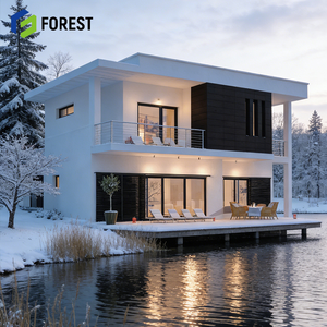 บ้านวิลล่าเหล็กเบาสีเขียวรักษ์โลก ดีไซน์หรูหราทันสมัย พร้อมการสร้างแบบสำเร็จรูปที่ยั่งยืน - Product Image 1