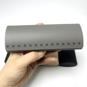 Estuche para Gafas de Sol y Ópticas de Cuero PU Vintage - Caja de Almacenamiento Resistente a Arañazos y Duradera - Product Image 1