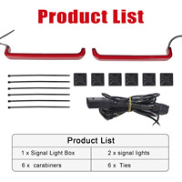 Feux de signalisation LED pour sacoches de moto Tracer, feux de freinage pour Harley CVO Street Glide Road Glide FLTRXSE 2024-2025 FLHX