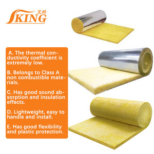 ISOKING Rouleau de laine de verre en fibre de verre <span class=keywords><strong>pour</strong></span> isolation <span class=keywords><strong>thermique</strong></span> des toits, des greniers et des murs - Product Image 2
