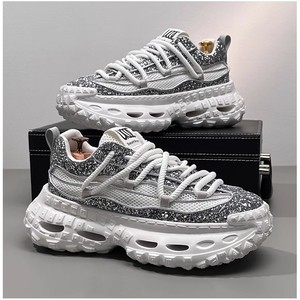 New High Top Casual <b>Shoes</b> for Outdoor Fashion Trend, Thick Sole <b>Height</b> <b>Increase</b>, Anti slip and Wear-resistant Men's <b>Shoes</b> - Product Image 2