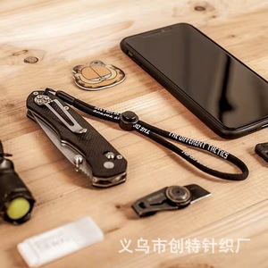 Lanière de téléphone 20 cm avec boucle en plastique réglable pour téléphones portables, appareils photo, lampes de poche, clés USB, écouteurs - Product Image 2