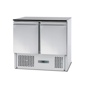 Commercial Kitchen Equipment 304 Stainless Steel Static Cooling 1 Door 2 Doors 3 Prep WorkBench Salad <b>Bar</b> Refrigerator S900STD S - Product Image 1
