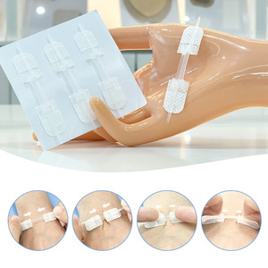 Sangle élastique réductrice de tension en tissu non tissé 1,5*6x3 boucles/pièce, réversible, réglable, réduction bidirectionnelle de la tension - Product Image 1