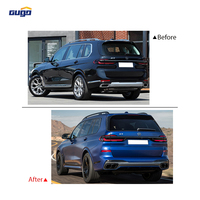 Kit de carrosserie de conversion GUGO G07 LCI M Sport pour X7 2023 – Pare-chocs avant/arrière et jupes latérales M-Tech de luxe – Résistant aux UV – Garantie 1 an