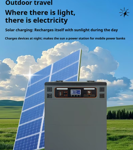 Station d'alimentation 5120 Wh, générateur solaire portable 3000 Watts, panneaux solaires V2L, batterie solaire portable extérieure au lithium 24V <span class=keywords><strong>Allpower</strong></span> - Product Image 1