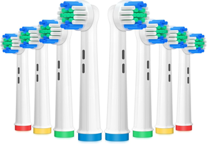 Têtes de rechange pour brosse à dents électrique, poils moyens, recharges pour adultes, usage domestique, nettoyage des dents, soins bucco-dentaires - Product Image 2