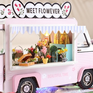 ชุดประกอบบ้านของเล่นพลาสติก DIY เป็นมิตรกับสิ่งแวดล้อม สำหรับเด็กอายุ 14 ปีขึ้นไป - Product Image 1