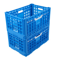 Caisse en plastique empilable robuste caisses en plastique pour les fruits utilisés