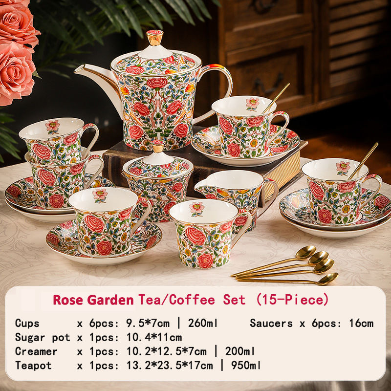 Rose 15 pieces set