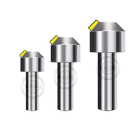 Machine de découpe acrylique personnalisable YUFU OEM, couteau diamanté à revêtement DLC biseauté à 45 degrés, dureté élevée 45HRC, tournage rapide pour
