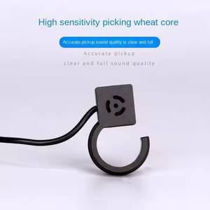 Radio stéréo multimedea prise mains libres 3.5mm microphone à anneau instrument de <span class=keywords><strong>musique</strong></span> flûte harmonica microphone à condensateur audio - Product Image 4