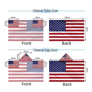 2026 para Fans de EE. UU., Canadá y México: Artículos de Aficionado, Capa Bandera Corporal, Chal Mexicano, Bandera Personalizada de Poliéster Rectangular - Product Image 5