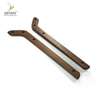 Accessoires de modification intérieure de voiture, garniture de main courante en bois d'acajou pour Land Rover Defender 110 2020