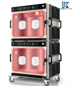 Système de surveillance central Icu TSAAS Incubateur électrique pour animaux de compagnie à 13 fonctions avec système de réglage d'auto-adaptation de la température Lit Icu